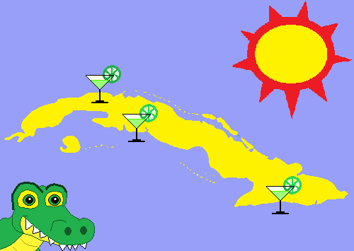 Cuba the island of Cuba