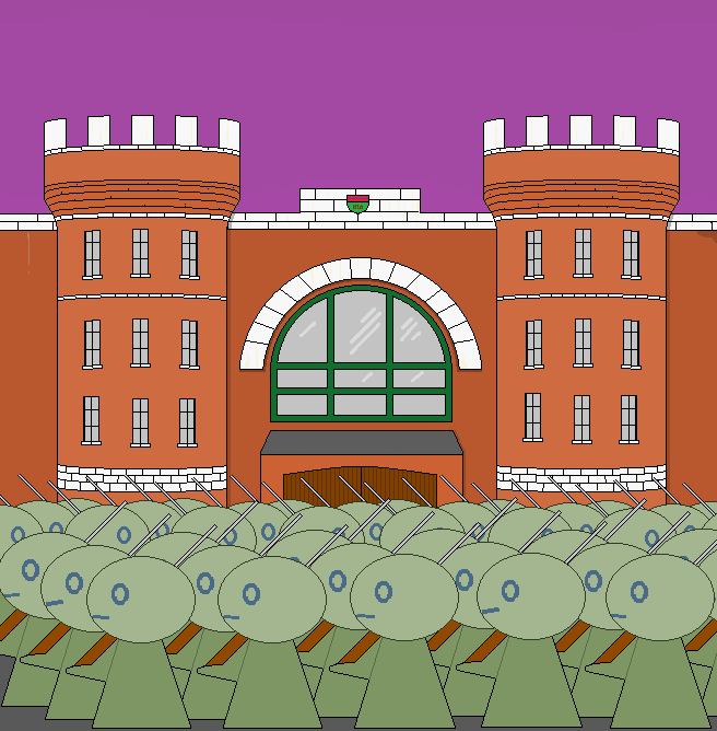 military parade ground