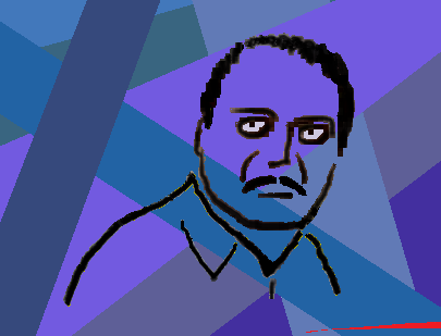 homme traqué man who feels persued