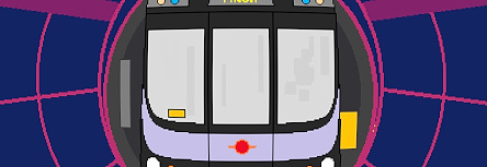 metro train coming at you